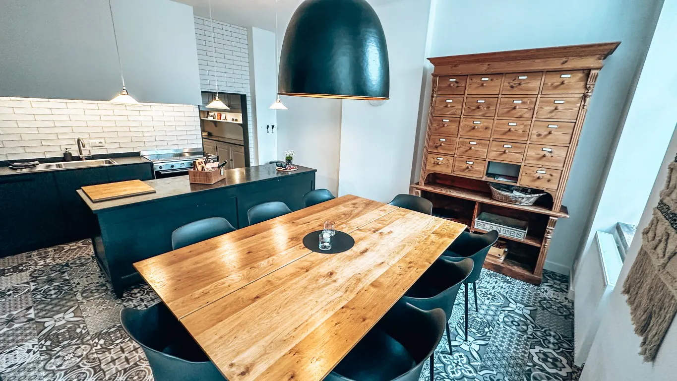 kitchen of the ardennes etapes holiday home