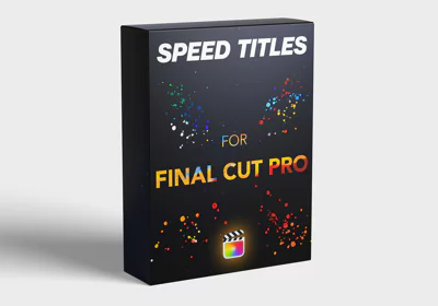 Speed Kinetic Stomp Titles for Final Cut Pro