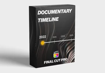 Documentary Timeline Netflix Style Effect for Final Cut Pro