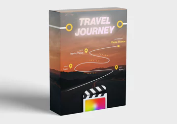 Travel Journey Animated Paths