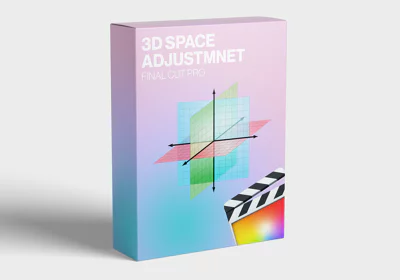 3D Space Adjustment FCPX