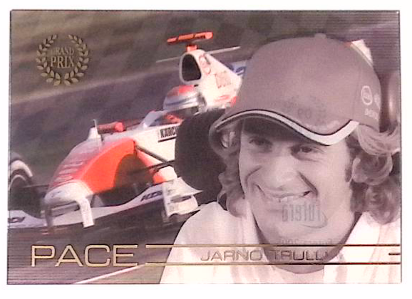 2005 Futera Grand Prix 9 Card Pace Insert Set — RacingCards.com