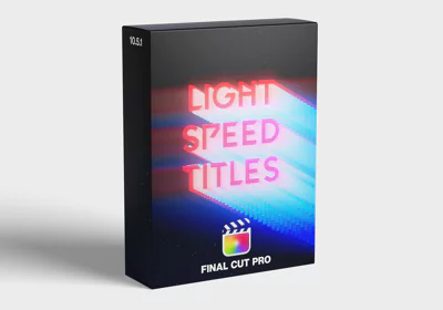 Light Speed Titles for Final Cut Pro