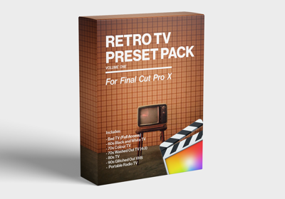Retro TV Preset Pack FCPX