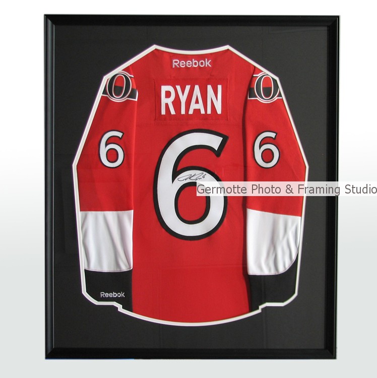 Hockey Jersey Framing Upgrade