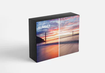 Sunset LUT FCPX Adobe Premiere Resolve Sony Vegas