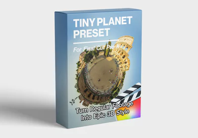 Tiny Planet Preset FCPX 360