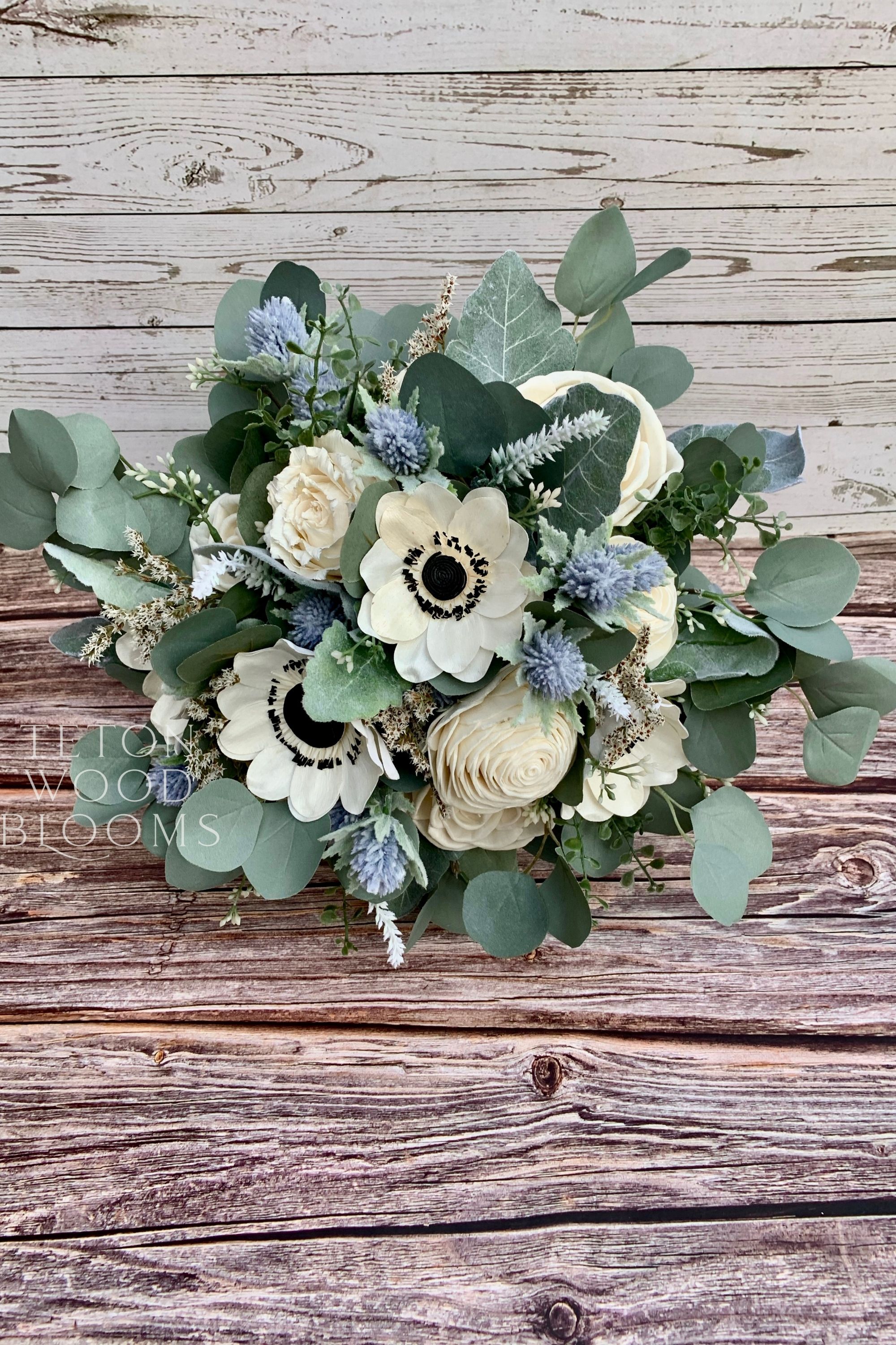 Farmhouse Centerpiece – Teton Wood Blooms