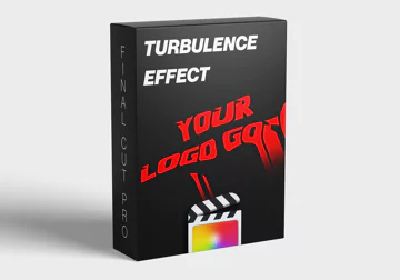 Turbulence Logo Effect FX for Final Cut Pro
