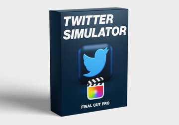 Twitter and Tweet Simulator for Final Cut Pro