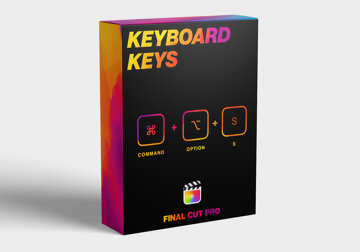 Keyboard Keys Type Shortcuts for Final Cut Pro