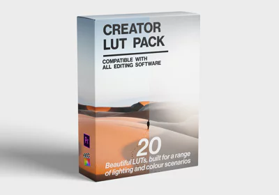 Creator LUT Pack for Final Cut Pro X Adobe Premiere LUTs