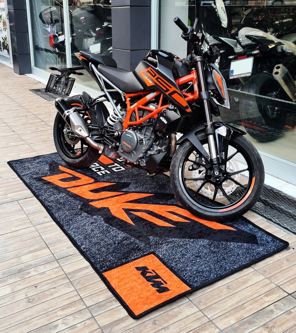 Motorcycle Garage Floor Factory Pit Mat Workshop Yamaha Honda KTM 78'' x  31