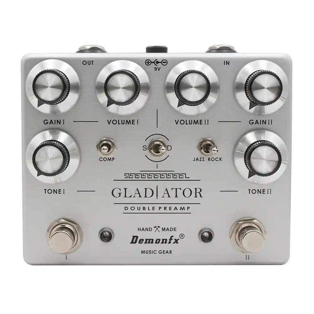 Demonfx GLADIATOR Dual Preamp Overdrive and Distortion logo
