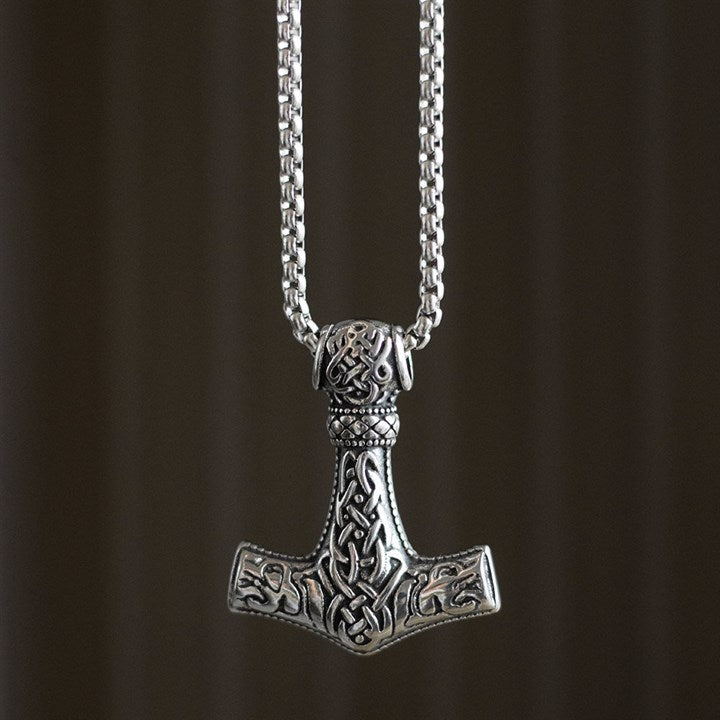 Mjölnir Hammer Necklace logo