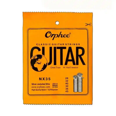 Orphee NX35 Nylon Classical Guitar Strings Nylon - Hard Tension