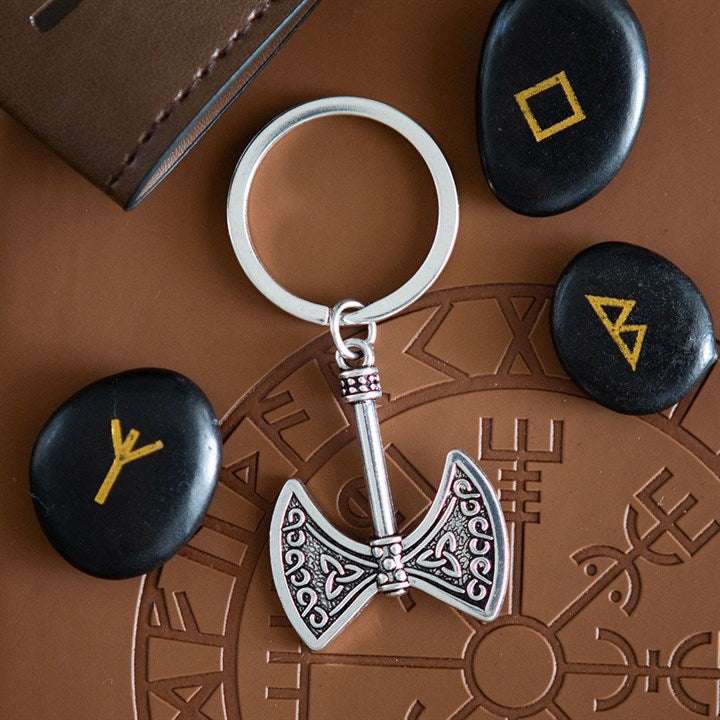 Strength and Power Axe of Valor Keyring logo