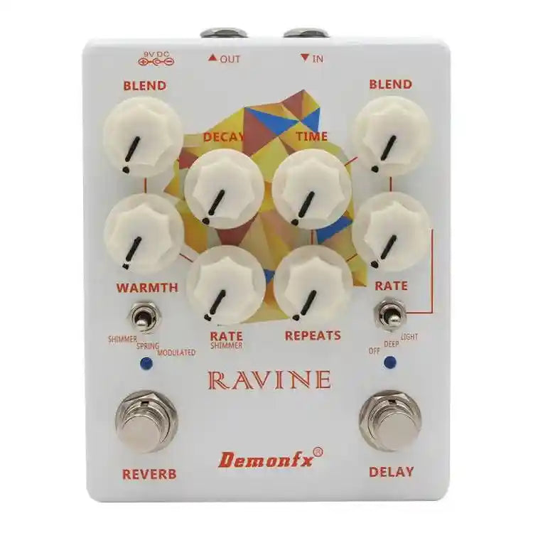 Demonfx RAVINE Reverb / Delay logo
