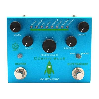 MOSKY COSMIC BLUE  - 8 Reverb Modes