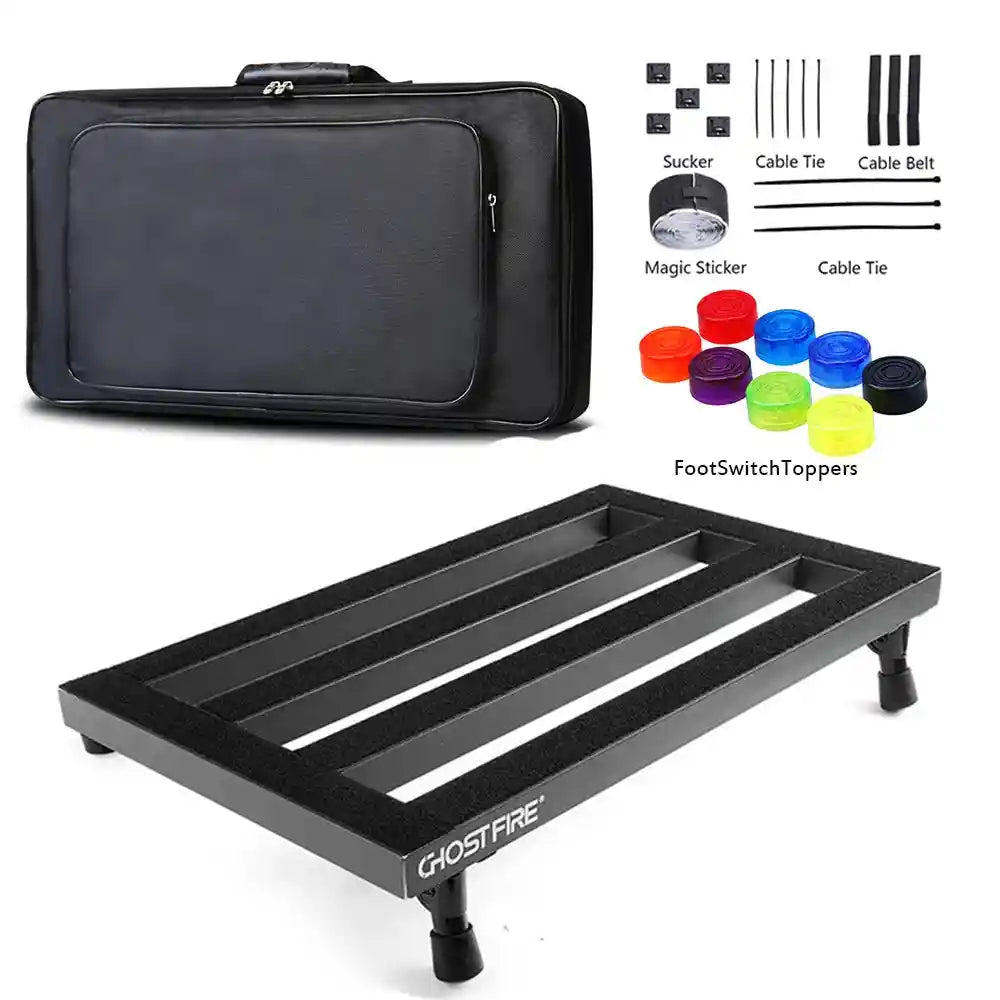 GhostFire PB1 Guitar Pedal Board with Carry Bag logo