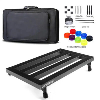GhostFire PB1 Guitar Pedal Board with Carry Bag
