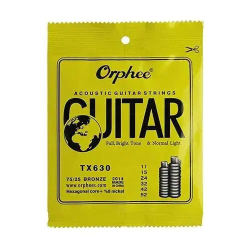 Orphee - TX630 - 11-52- ACOUSTIC Guitar String - Normal Light logo