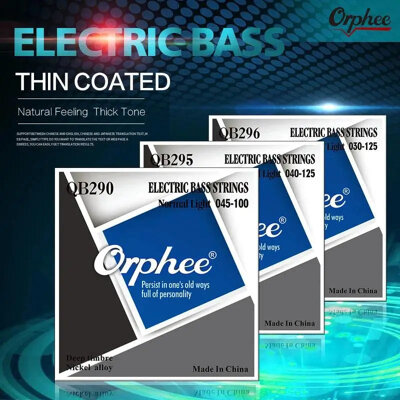 Orphee QB290 Electric Bass Strings 4 Strings 045, 065, 080,100