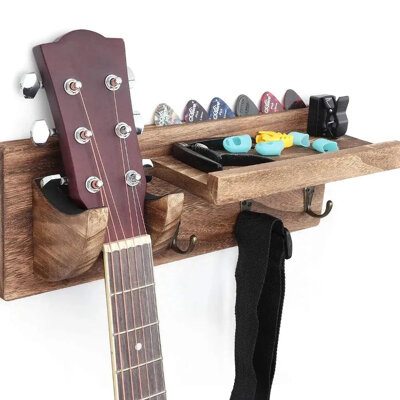 Wall Mount Stand Bracket Guitar Display Rack